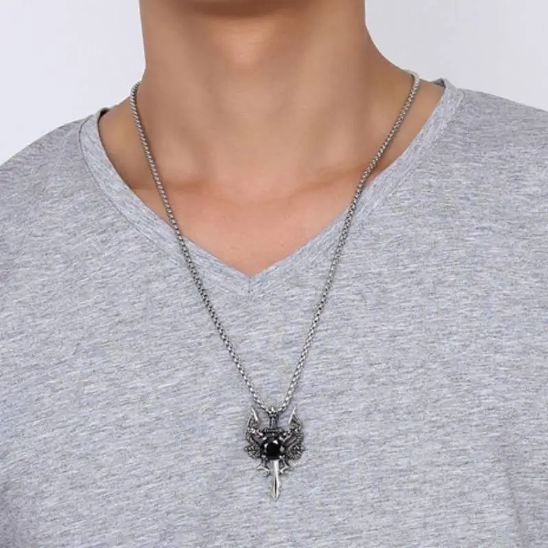 Creative Pendant Retro Necklace-1