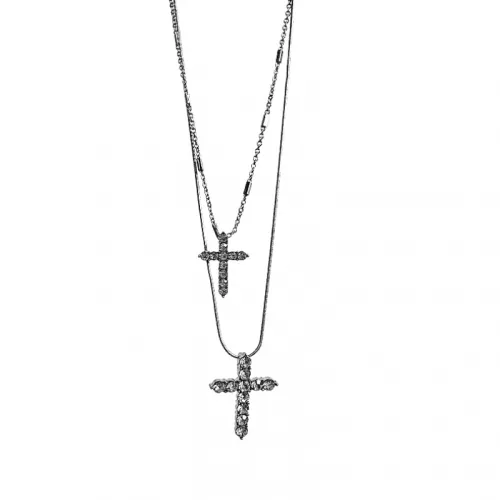 Diamond Cross Necklace