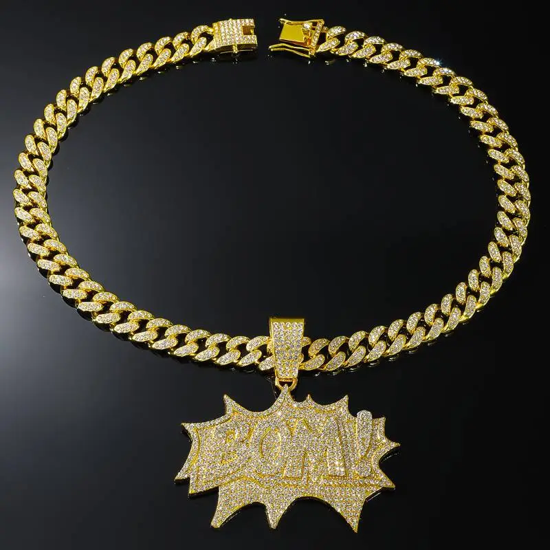 Trendy Letter Pendant Necklace-1