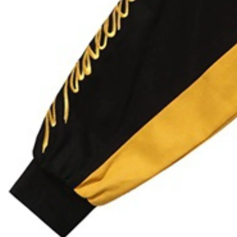 Retro Embroidered Splicing Jacket-4