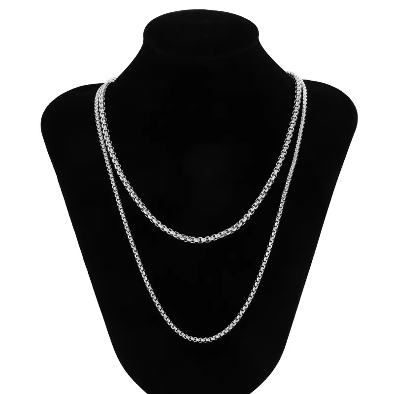 Trendy Simple Geometric Necklace-3
