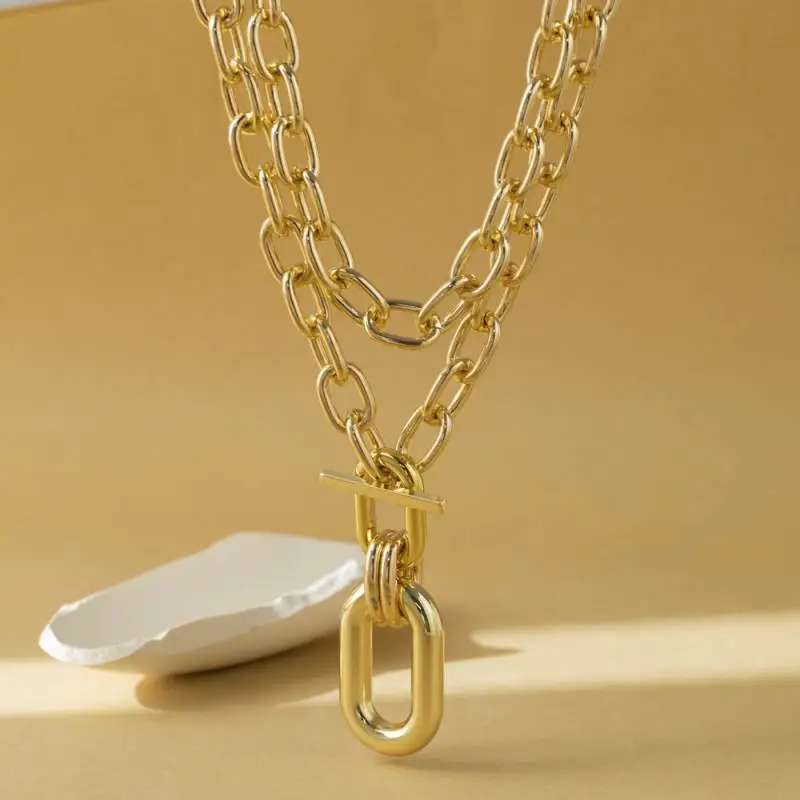 Fashion All Match Multi Layer Necklace-16