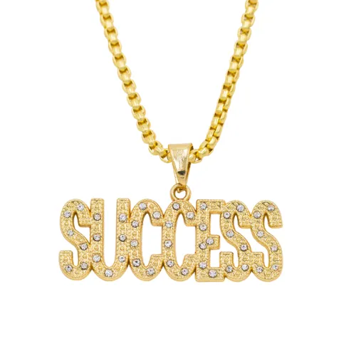 Hip-Hop Letter Necklace