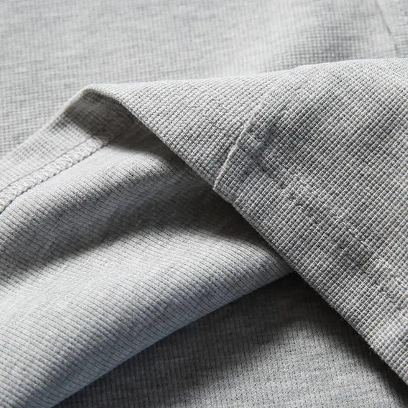 New Season Solid Three Dimensional Color Pocket Round Neck Trendy Hoodie-6
