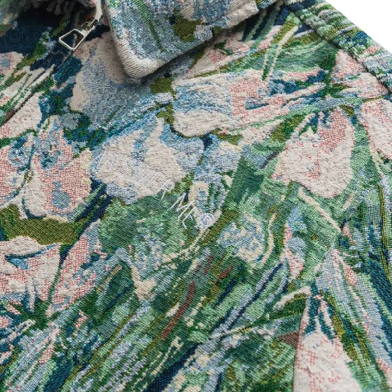 Retro Floral Print Trendy Casual Jacket-2