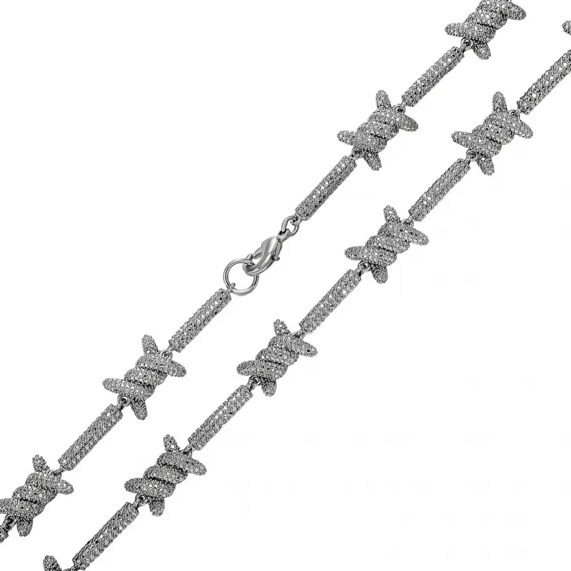 Waterproof Color Retaining Thorn Necklace-2
