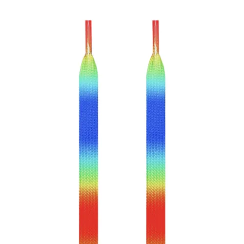 Tie-Dye Rainbow Gradient Shoelaces