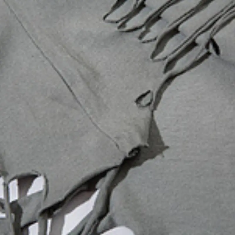 Street Letter Print Hip Hop Vest-5