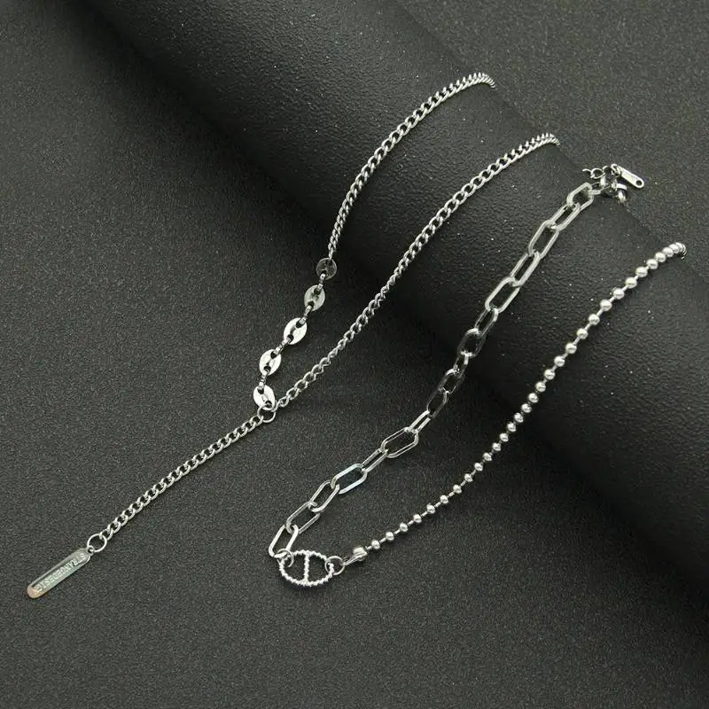 Trendy Double Layer Necklace-2