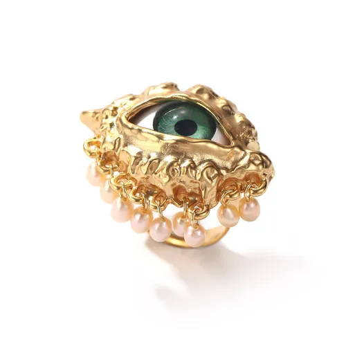 Trendy Devil's Eye Ring