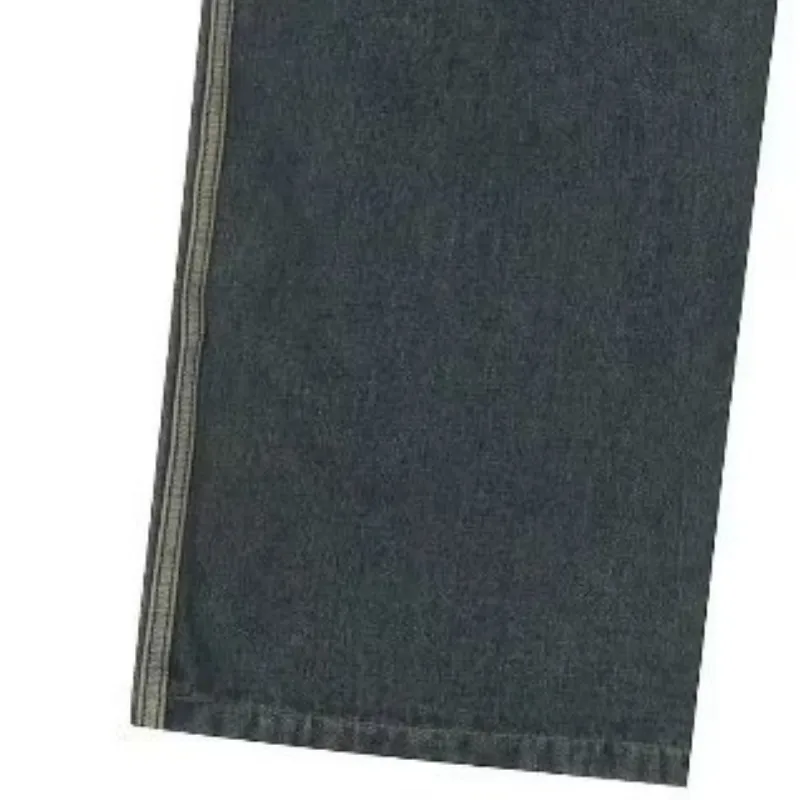 Retro Distressed Side Jeans-5