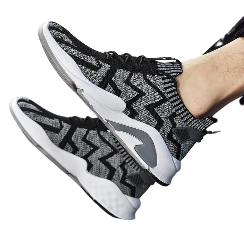 Breathable High Top Sports Shoes-4