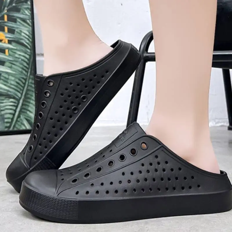 Trendy Hollow Soft Bottom Sandals-5