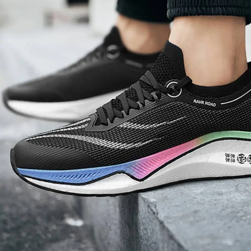 Breathable Mesh Running Shoes-13