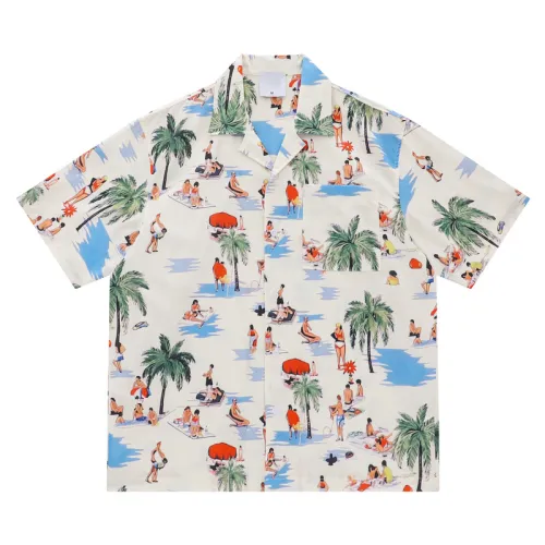 Casual Seaside Holiday Paint Shirt