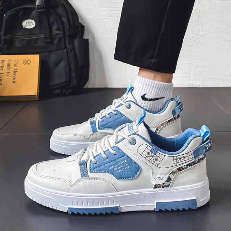 New Breathable Sports Fashionable All match Trendy Skateboarding Shoes-1