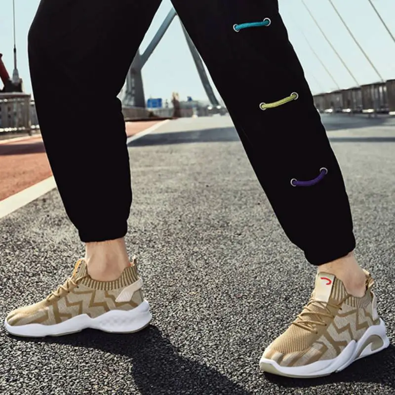 Breathable High Top Sports Shoes-1