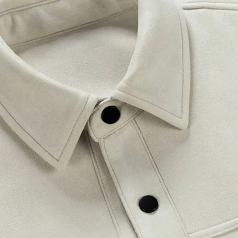 Trendy Stitching Casual Jacket-4