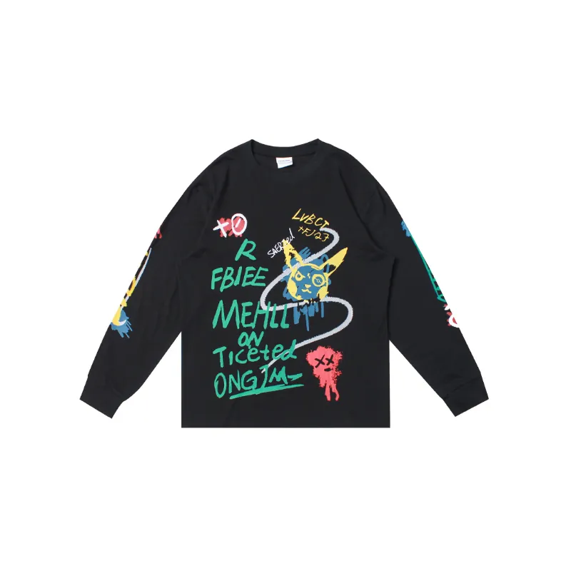Fake Two Long Sleeve T-Shirt - POIZON