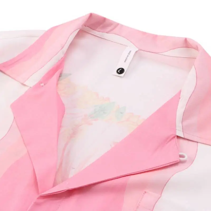 Casual Retro Printed Cardigan Shirt-2