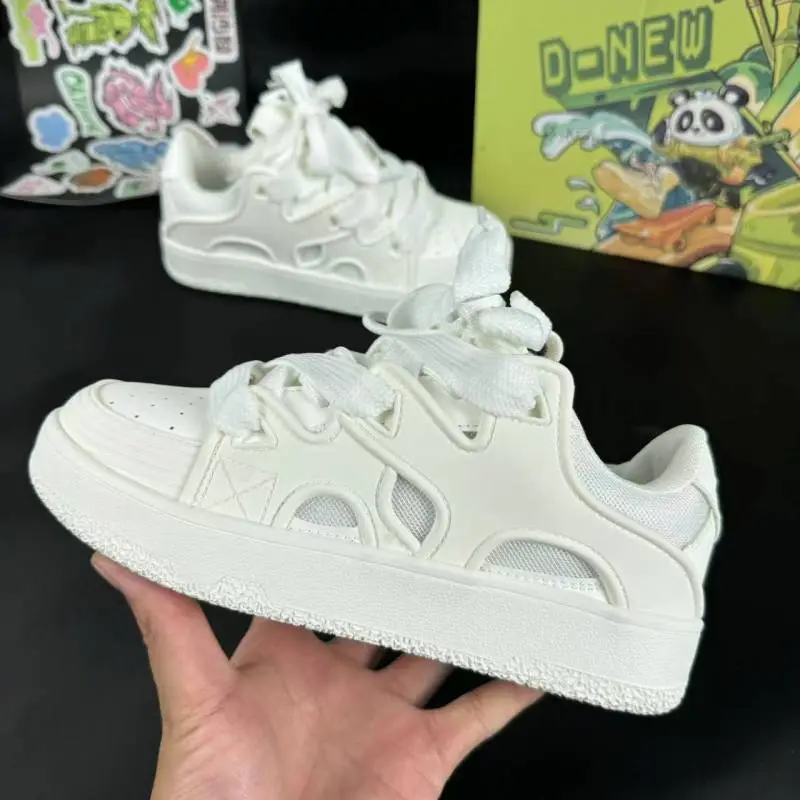 Retro Thick Soled Shoes-1