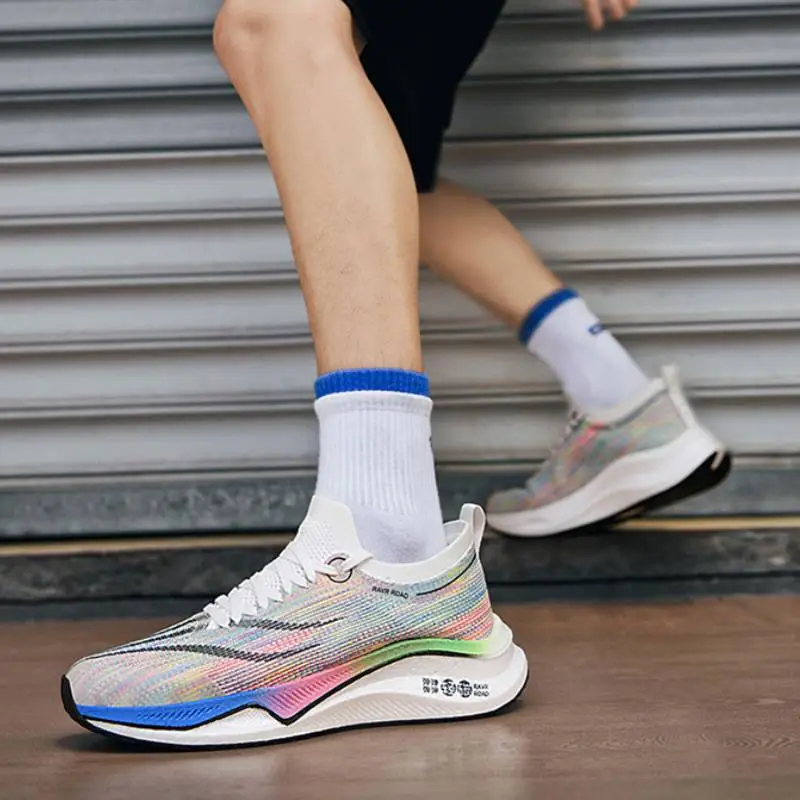 Breathable Mesh Running Shoes-4