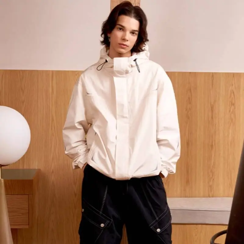 Solid Color New Arrival Loose Charge Jacket-2