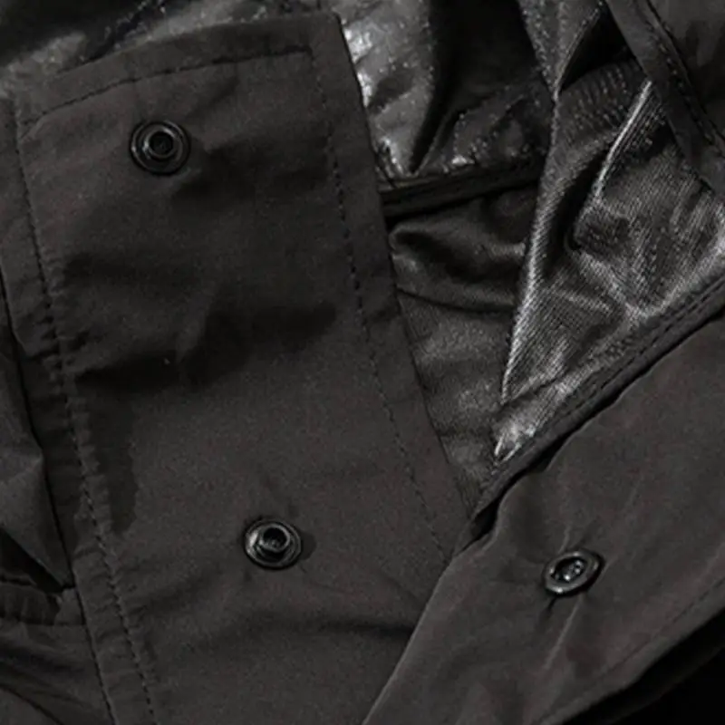 Fashionable Lightweight Blended Synthetic Fabrics Jacket-5