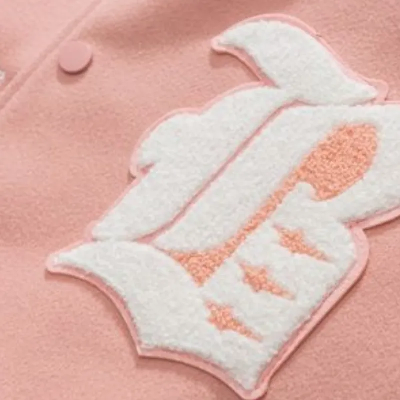 Fashionable Letter Baseball Jersey-3