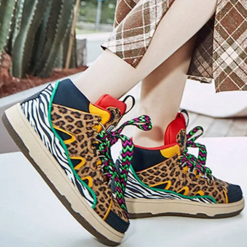 High Top Trendy Casual Board Shoes-7