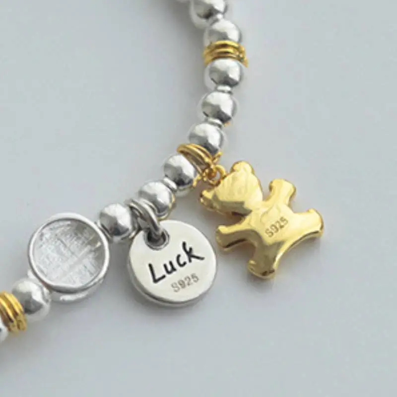 Smiley Elastic Rope Bracelet-4