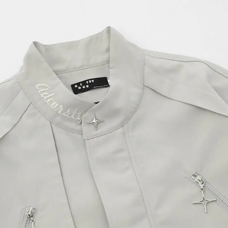 Casual Tooling Lap Coat-4
