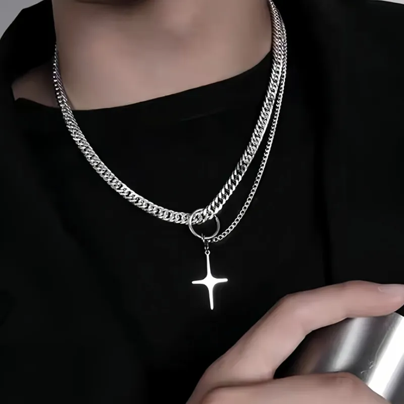 Hip Hop Chain Necklace-1