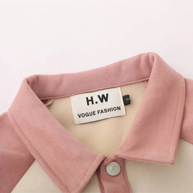New Arrival Trendy Stitching Collared Printed Loose Hoodie-5