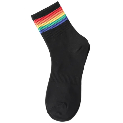 Plain Mid-Calf Sock