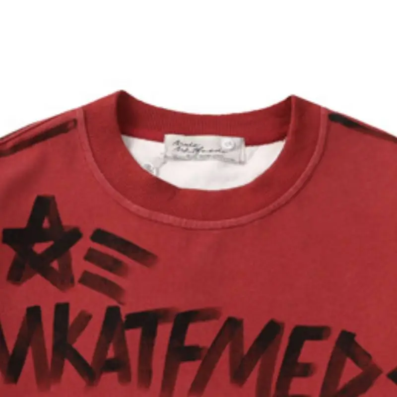 Distressed Graffiti Sweatshirt-2