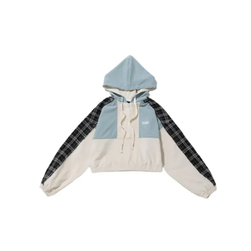 Vintage Stitching Hooded Sweatshirt