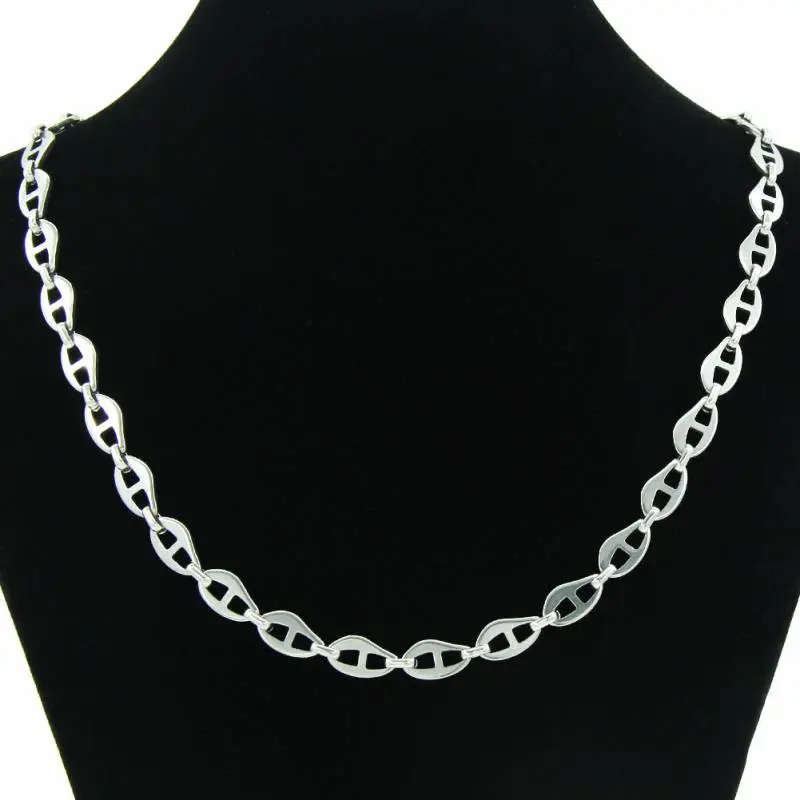 Titanium Steel Splicing Necklace-1