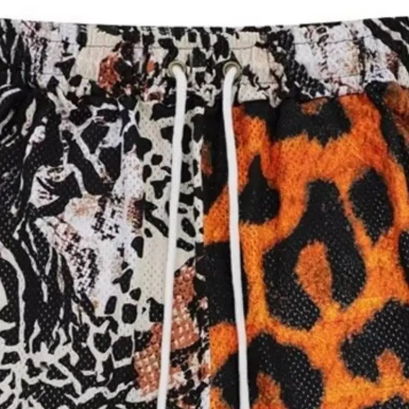 Large Size Printing Casual Casual Shorts-3