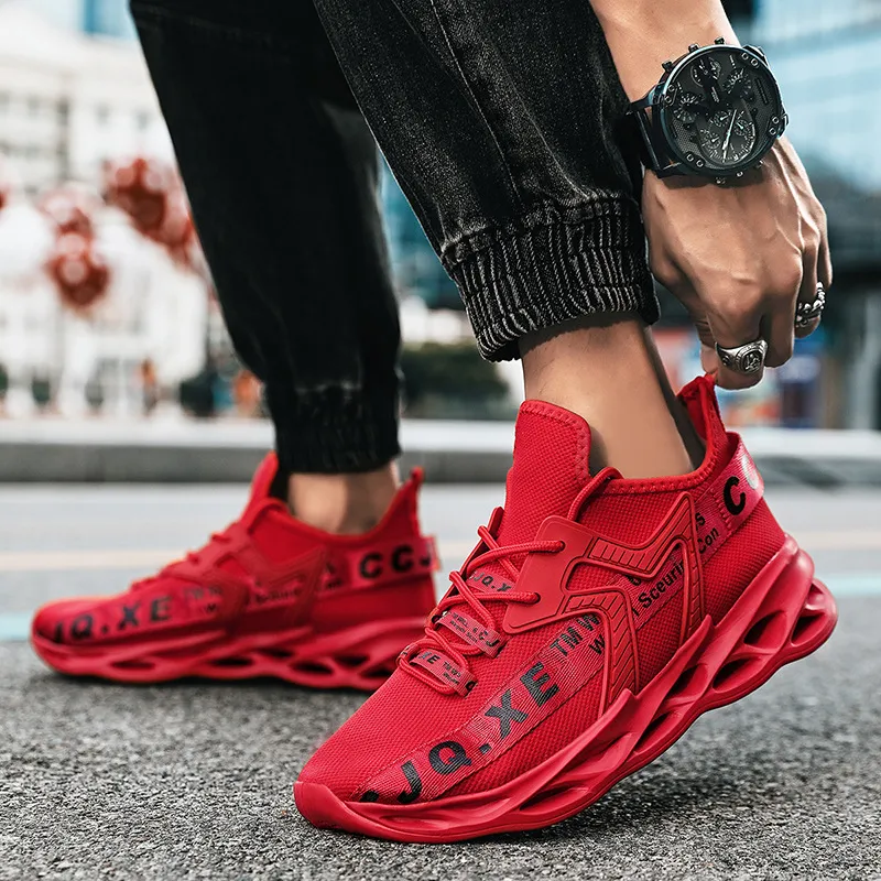 Mesh Breathable Lightweight Running Shoes-10