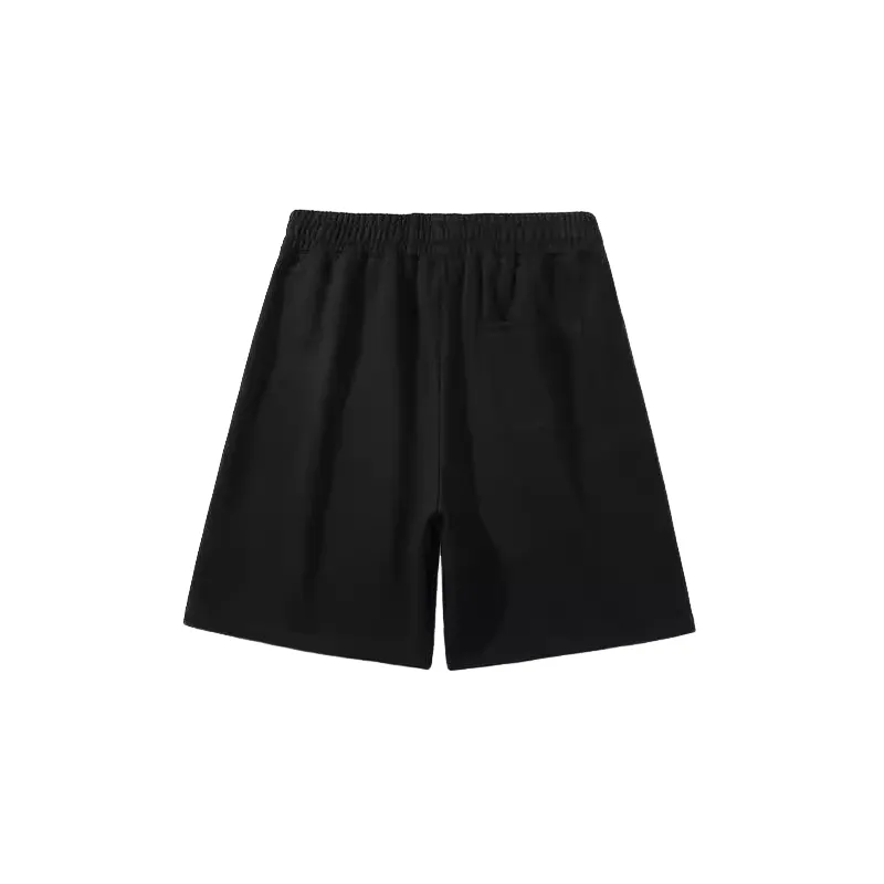 Drawstring Casual Sports Printed Shorts-9