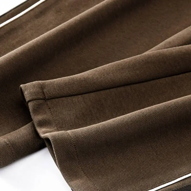 Loose Casual Draping Knitted Sweatpants-7