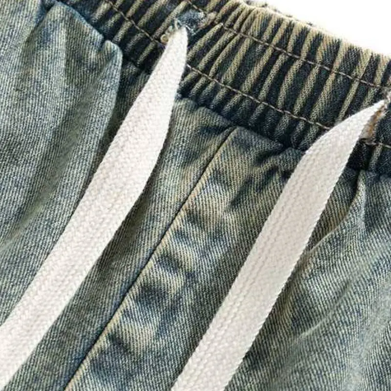 Loose Casual Elasticized Pants-2