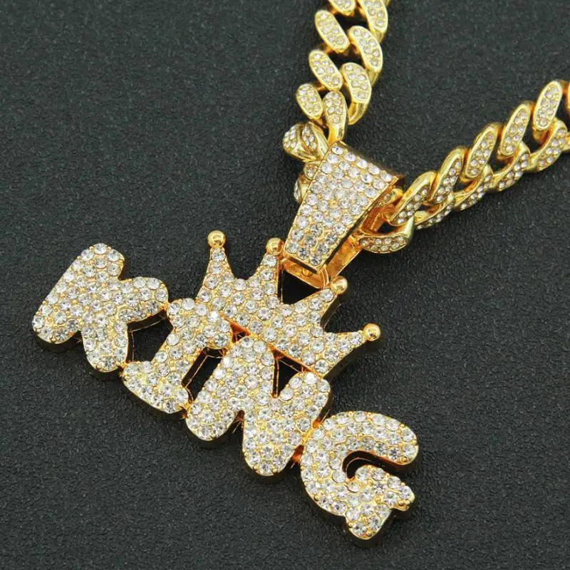 Trendy Letter Pendant Necklace-4
