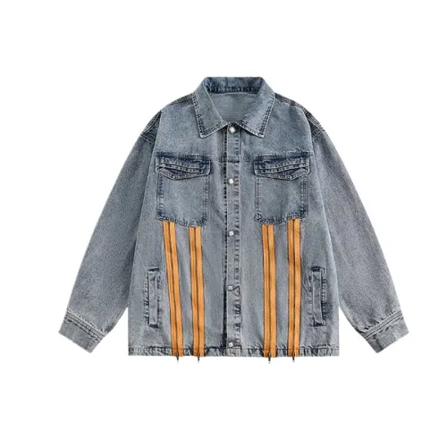 Zipper Denim Loose Casual Jacket