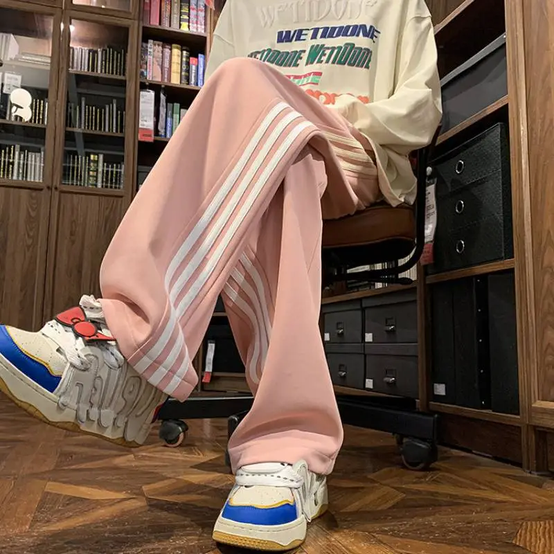Striped Sweat Pants-1