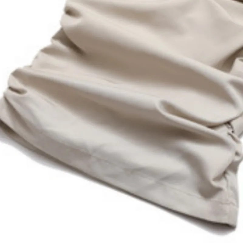 New Y2k Style Casual Trousers With Loose Drawstring-6