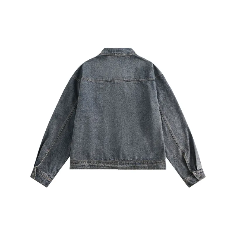 Retro Spice Tooling High Street Denim Jacket-1