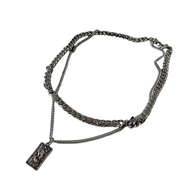 Hip Hop Pendant Necklace-1