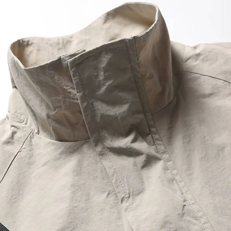 Loose Plain Polyester Vest-3